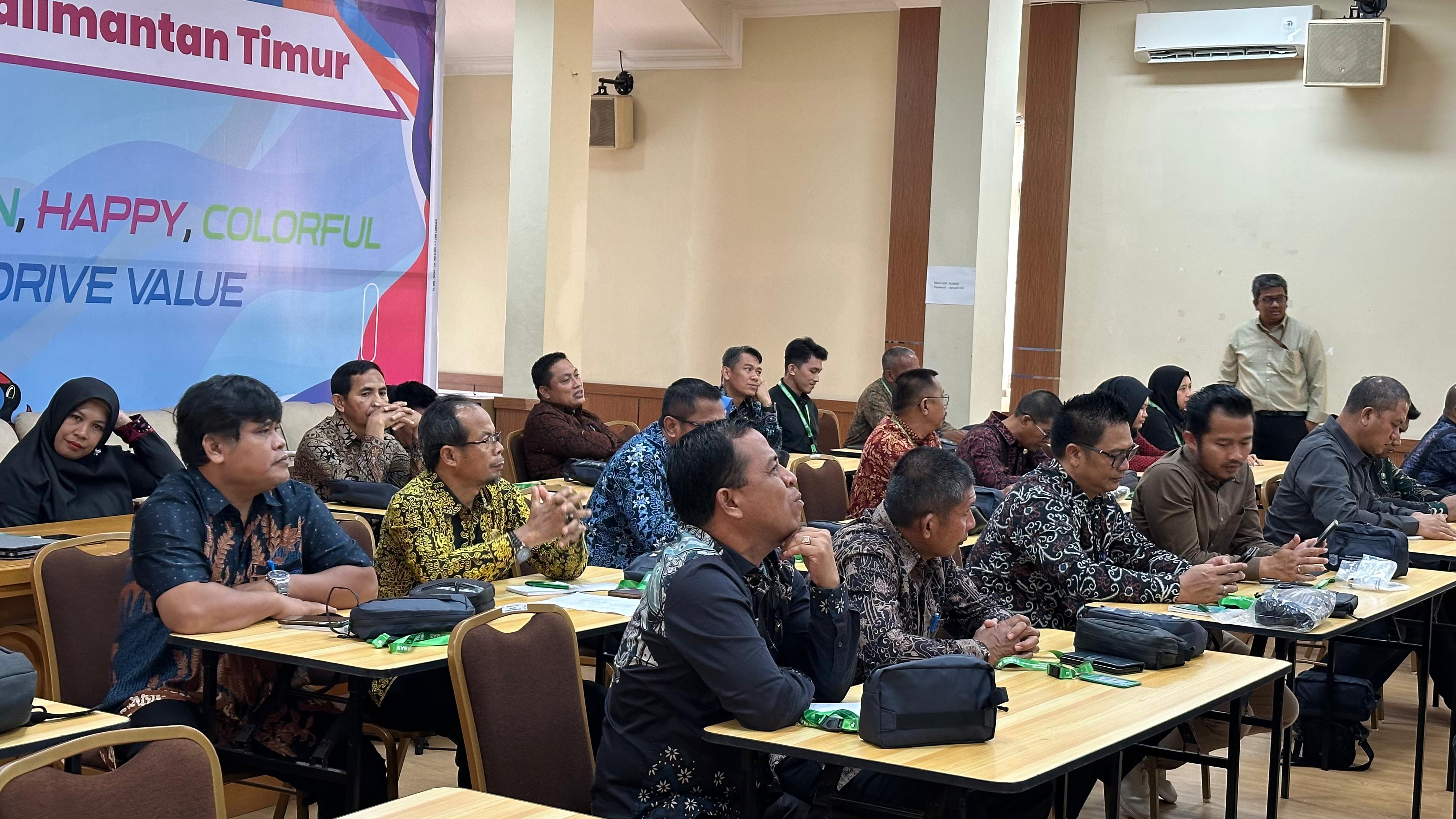 Workshop Pelatihan Peningkatan Kapasitas Camat se Kabupaten Paser