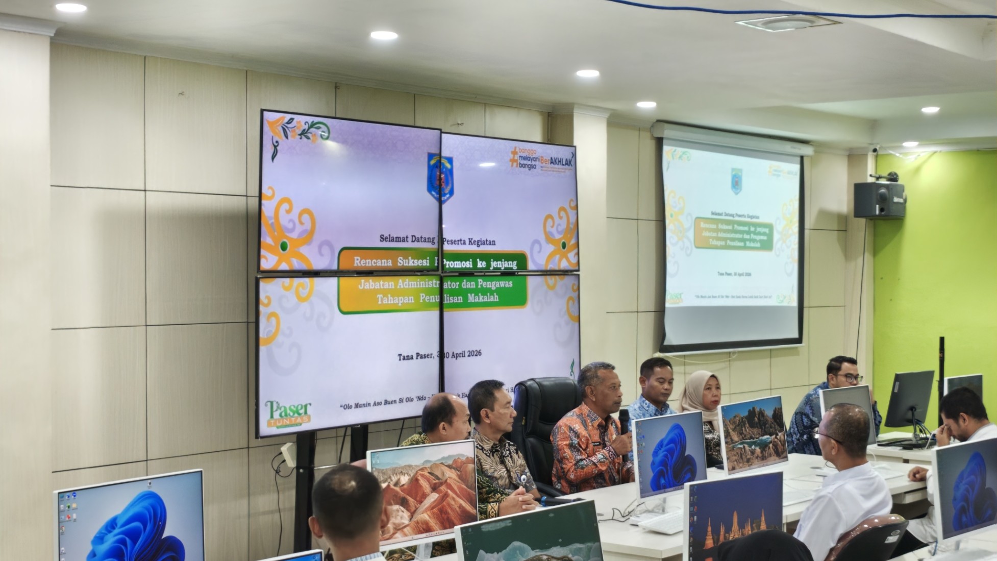 Update Manajemen Talenta: 90 ASN Kabupaten Paser Ikuti Seleksi Kompetensi Teknis Promosi Jabatan